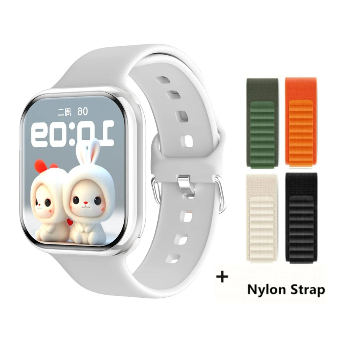 New Neon Smart Watch 10  Men Body Temperature BT Call NFC