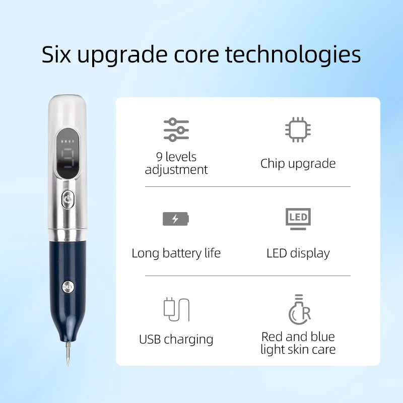 Laser Plasma Pen For Mole Dark Spot Freckle, Tattoo Removal, Face Care Beauty Machine